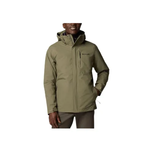 Columbia Оливковый 397 Мужские Ветровки