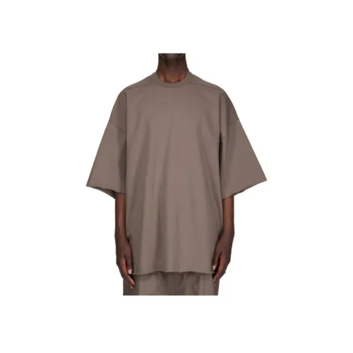 RICK OWENS совместный бренд Темно-серый Мужской T-рубашки
