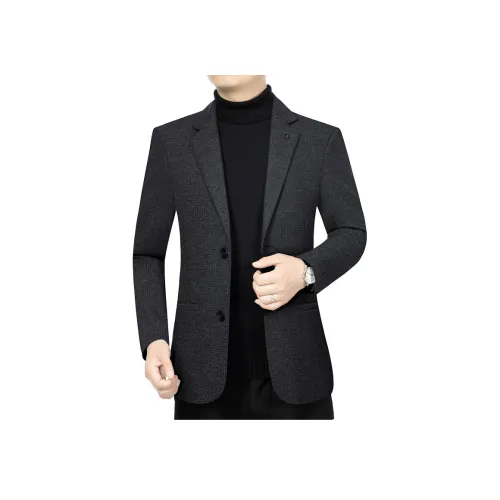 FIRS Черный Мужской Деловой Костюм