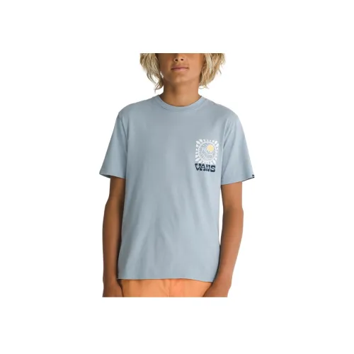 Vans T-Shirt Серый Синий Подростки