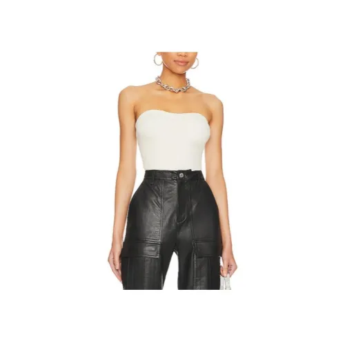 ALLSAINTS Без бретелей Топ Женский Белый