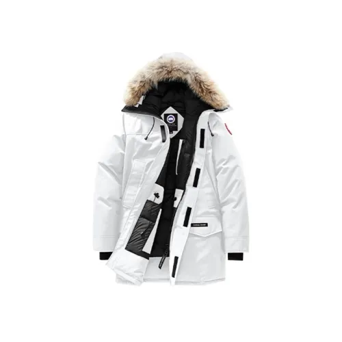 Canada Goose Langford Series Белый Мужской Пуховик