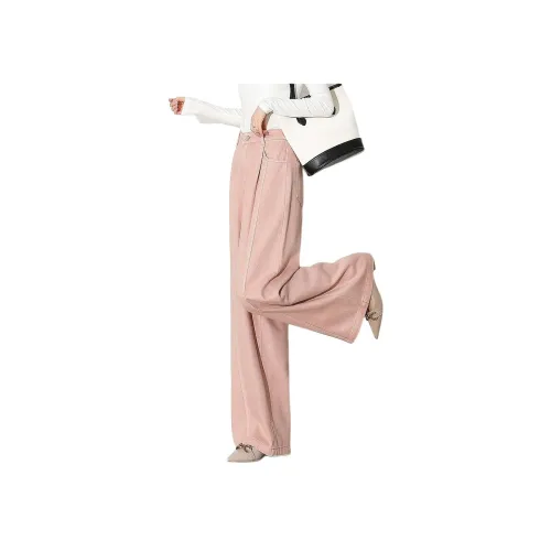 Dme Серо-розовые Женские Джинсы