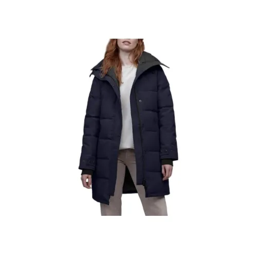 Canada Goose Shelburne Series Пуховик Женские Морской Синий