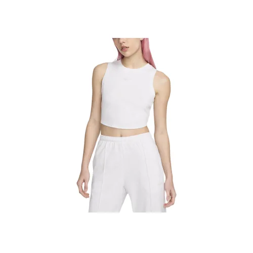 nike Sportswear CHILL KNIT Sport Жилеты Женские Белые