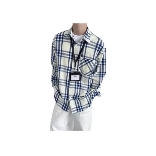 RVANGUARD Синий Унисекс Рубашки