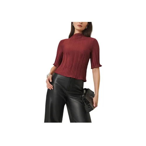 Reformation T-Shirt Женская Burnt Red