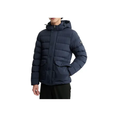 AIGLE Imperial Темно-синий Мужской Пух Мужские Пуховики