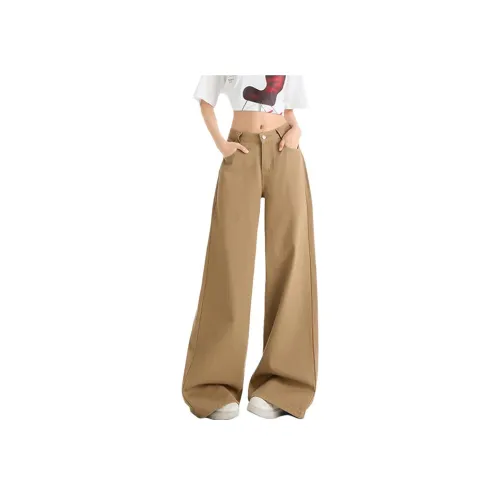 NHZN Латте Коричневый Унисекс Джинсы