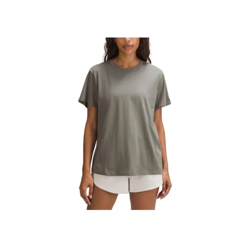 lululemon All Yours T-Shirt Женская Зеленая Серая