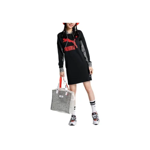 PUMA Женские Платья с Длинным Рукавом
