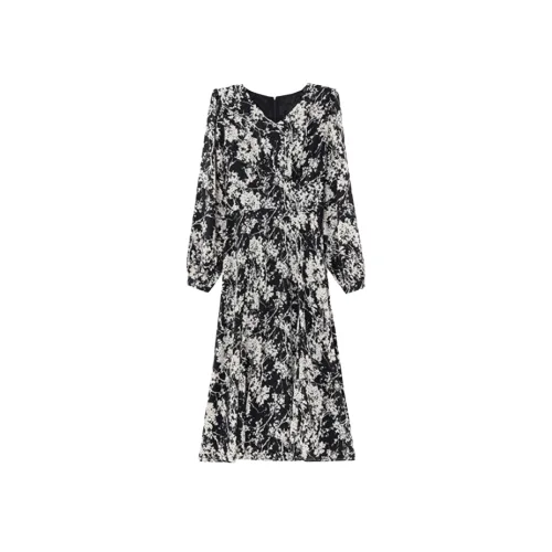 AFGGD Длинное платье с длинными рукавами женское