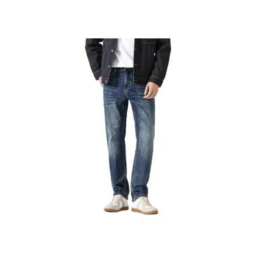 ZENGZHI Джинсы Облегающий крой Прямой крой Унисекс