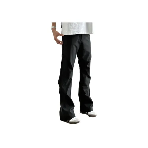 XUBAIHUO Черные Унисекс Повседневные Штаны