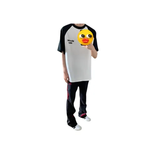 NRXX 2129 Черная вышивка Красный Edge Мужские Повседневные Штаны