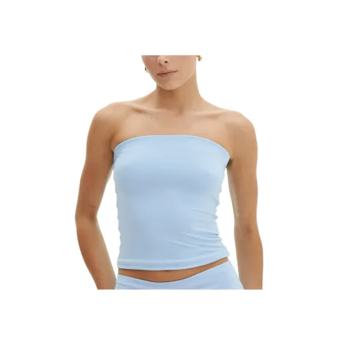 GLASSONS Supersoft Cropped Boobtube Без бретелей Топ Женский