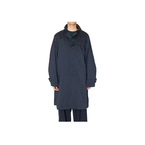 Колор SS25 Тренчкот Мужской Темно-Морской Синий