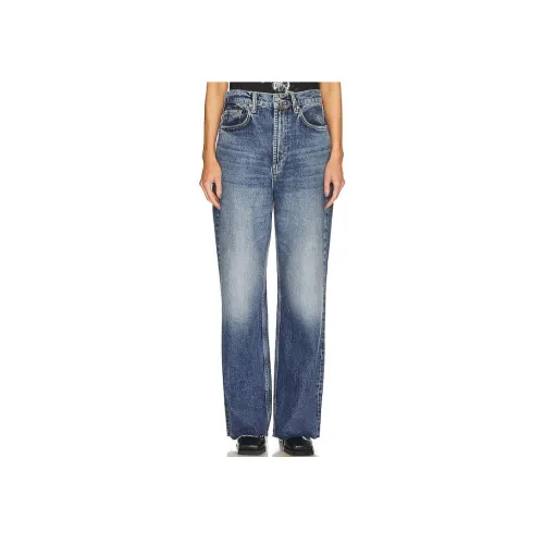 ALLSAINTS Синие Женские Джинсы