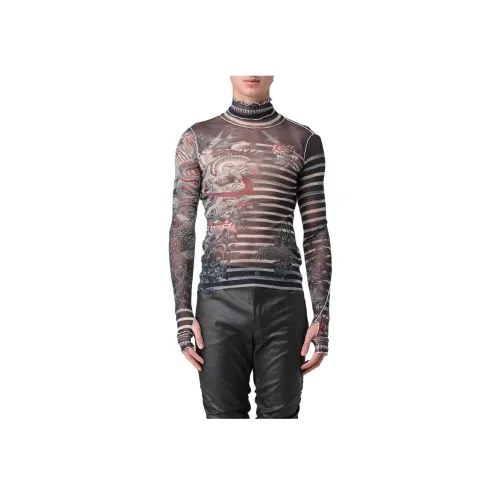 Jean Paul Gaultier Мужские синие T-рубашки