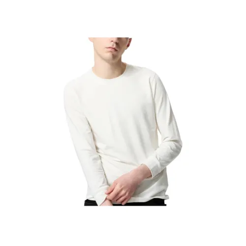 UNIQLO Белые Мужские T-рубашки