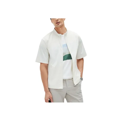 DANNINGZHEXUE Куртки Пальто Мужской Экрю