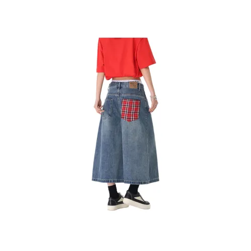 Fakeyoung Синие унисекс джинсовые шорты