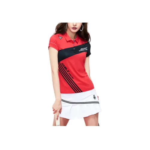 CORALIAN Поло Женское Красное