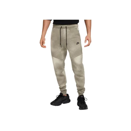 Найк Вязаные Тренировочные Штаны Мужские Светло-Армейский Зеленый