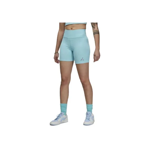 Jordan Светло-Синие Женские Спортивные Шорты
