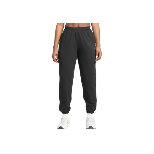 GYMSHARK Черные Женские Брюки Карго