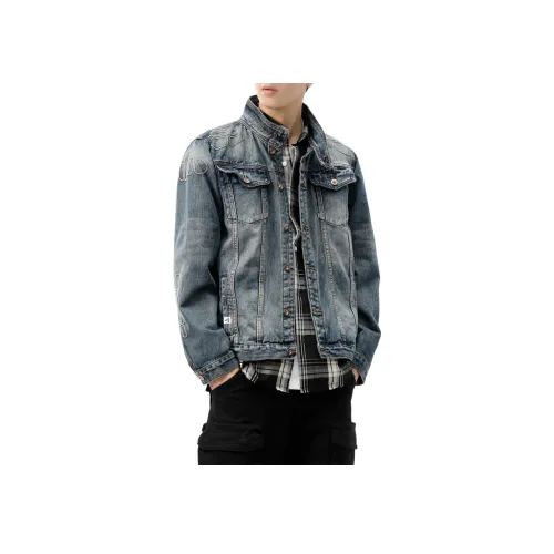 FAIRWHALE Винтаж Унисекс Джинсовые Куртки