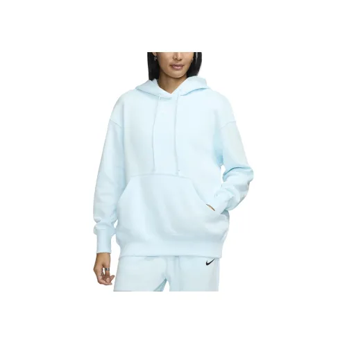nike Sportswear OVERSIZED Пуловер Толстовка Толстовка Женские Glacier Blue