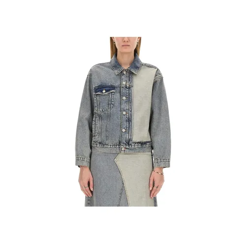 MM6 MAISON MARGIELA Denim Jacket Women's Blue