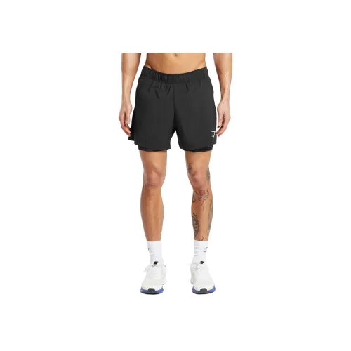 GYMSHARK Черные Мужские Спортивные Шорты