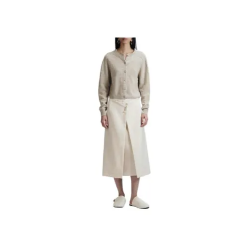 Carven Овсяный Женские Кашемировые Свитеры