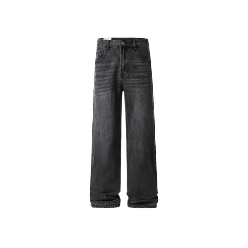 ALL IN 50° Серый Унисекс Джинсы