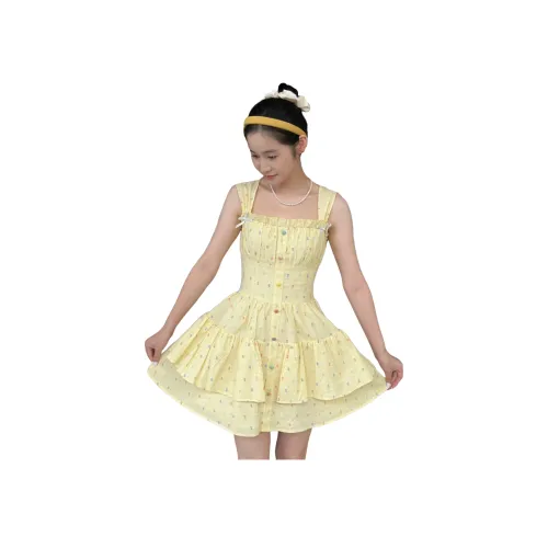 MTHE Желтый Женские Слиплатья