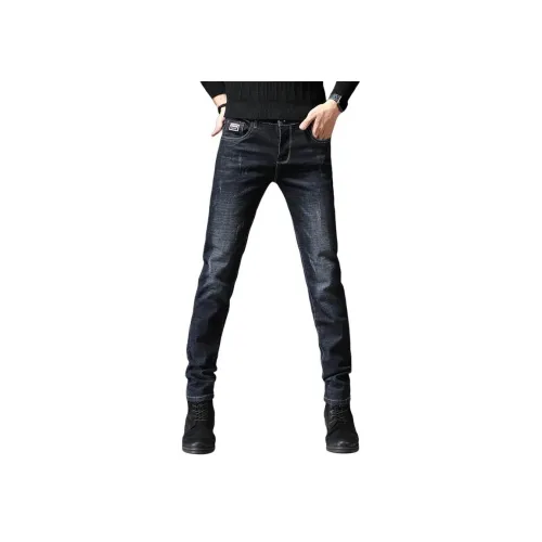 JUCY JUDY Черно-синие унисекс джинсы