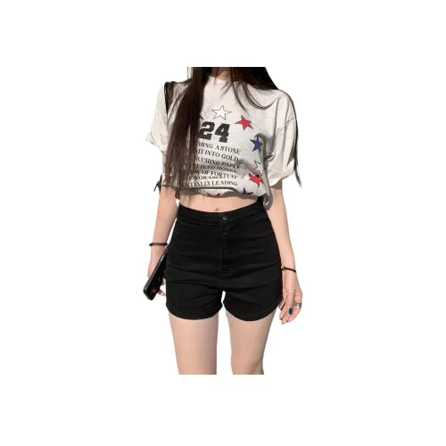 Wen Shan Женские Джинсовые Шорты