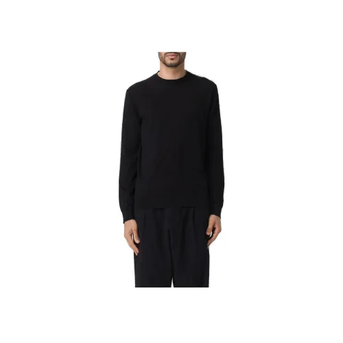 Ermenegildo Zegna Черные Мужские Свитера