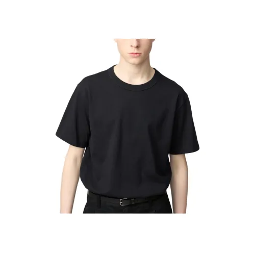 UNIQLO Черная унисекс футболка