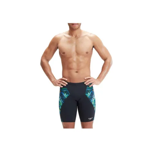 Speedo V Cut 5 Плавательные шорты Мужские Черные Синие
