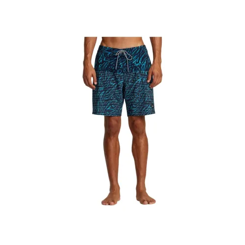 RVCA Повседневные шорты Мужские Темный деним