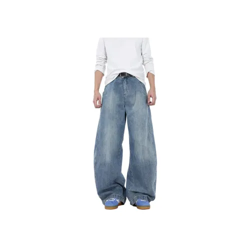 Pirkadat Синие Унисекс Джинсы