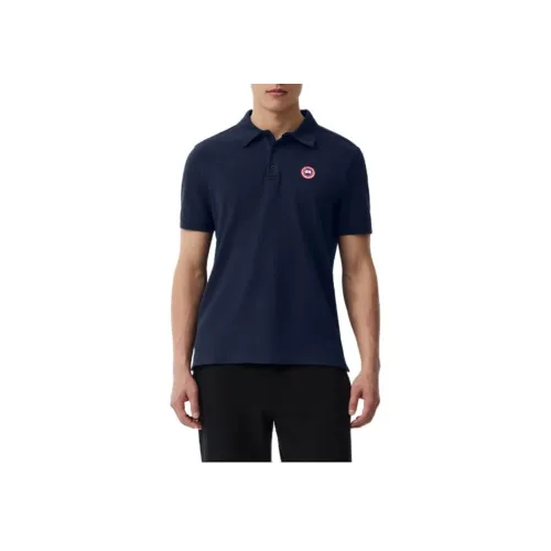 Canada Goose Azure Ocean Blue Мужская Поло