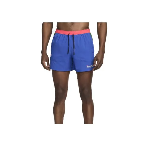 nike Мужские Dry 5 Дюйм Короткие Утепленные Беговые Шорты Повседневные Шорты Мужские Синие