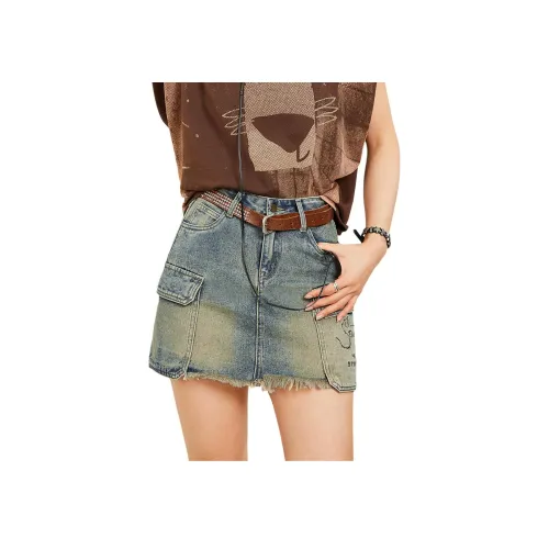 MUGUOGUOMU Карго-шорты женские