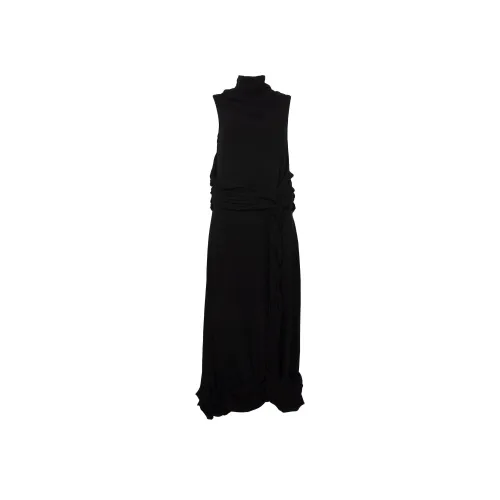 JW Anderson FW24 Sleeveless Dress Women's Black JW Anderson FW24 Без рукавов Платье Женское Черное