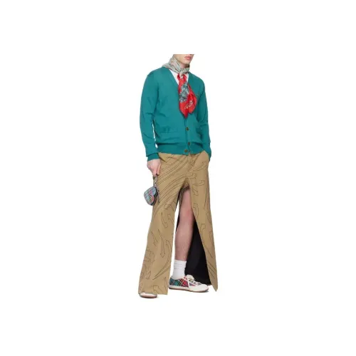 Vivienne Westwood Brown Men's Casual Pants  
Вивьен Вествуд Коричневые Мужские Повседневные Брюки