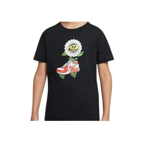 NIKE Черные Kids T-рубашки
